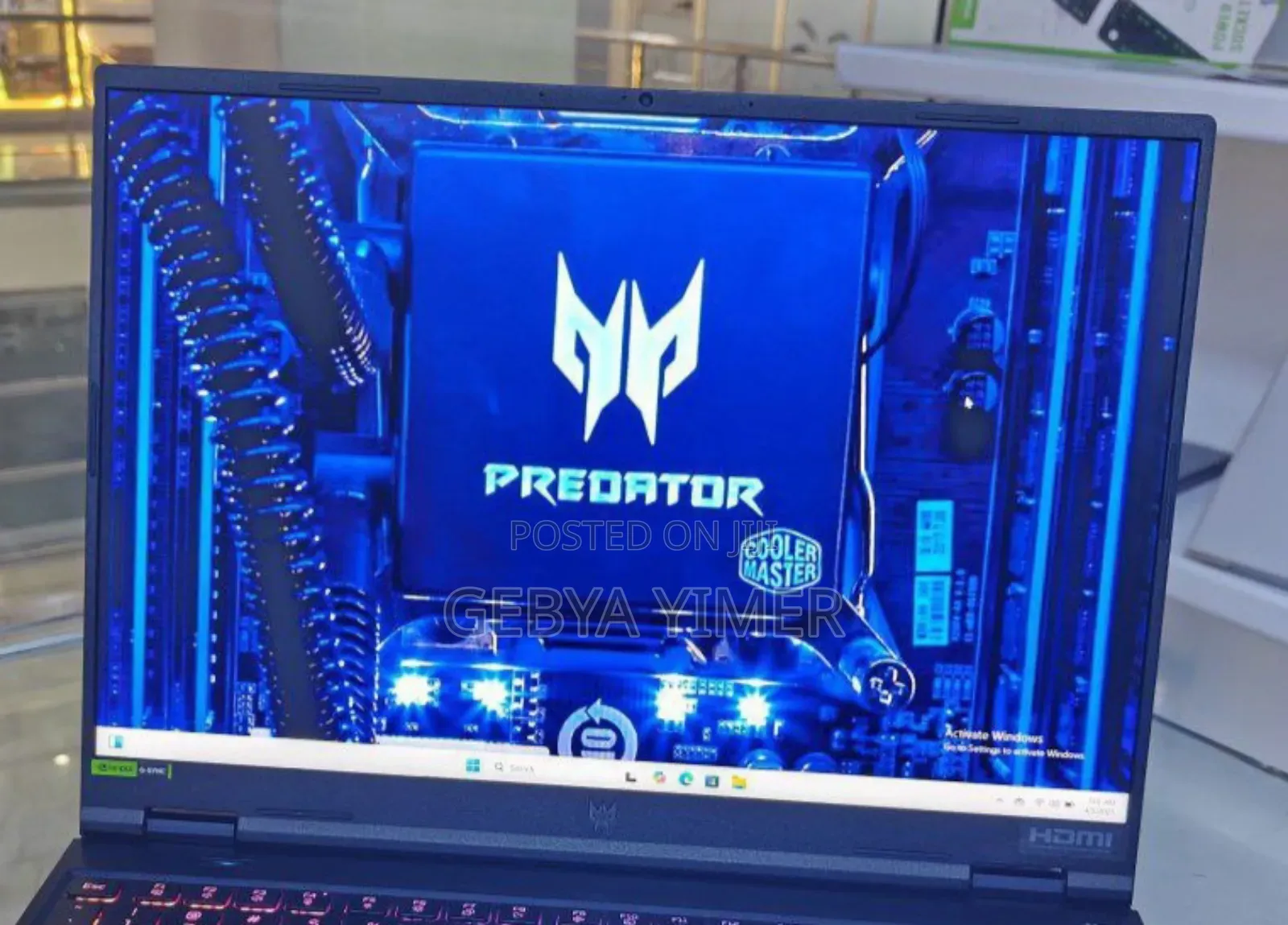 New Laptop Acer Predator Helios 300 16GB Intel Core I9 SSD 1T