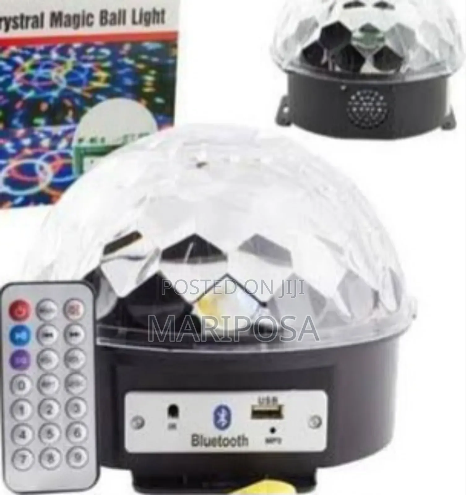 Crystal Magic Ball Light