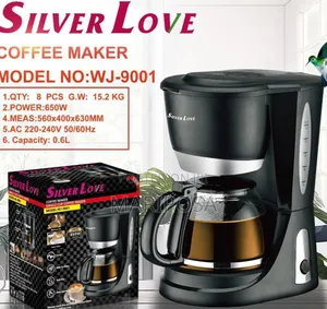 Siliver Love Electrical Coffee Maker