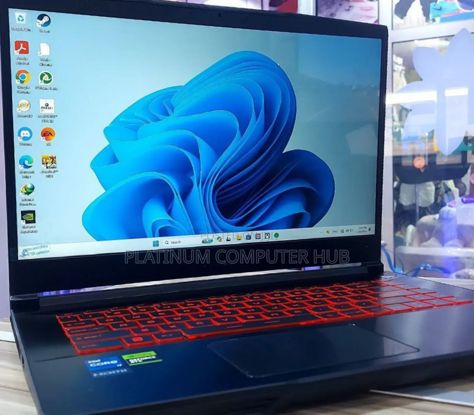 New Laptop MSI Katana GF66 16GB Intel Core I7 SSD 1T