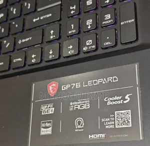 New Laptop MSI GP75 Leopard 16GB Intel Core I7 SSD 1T