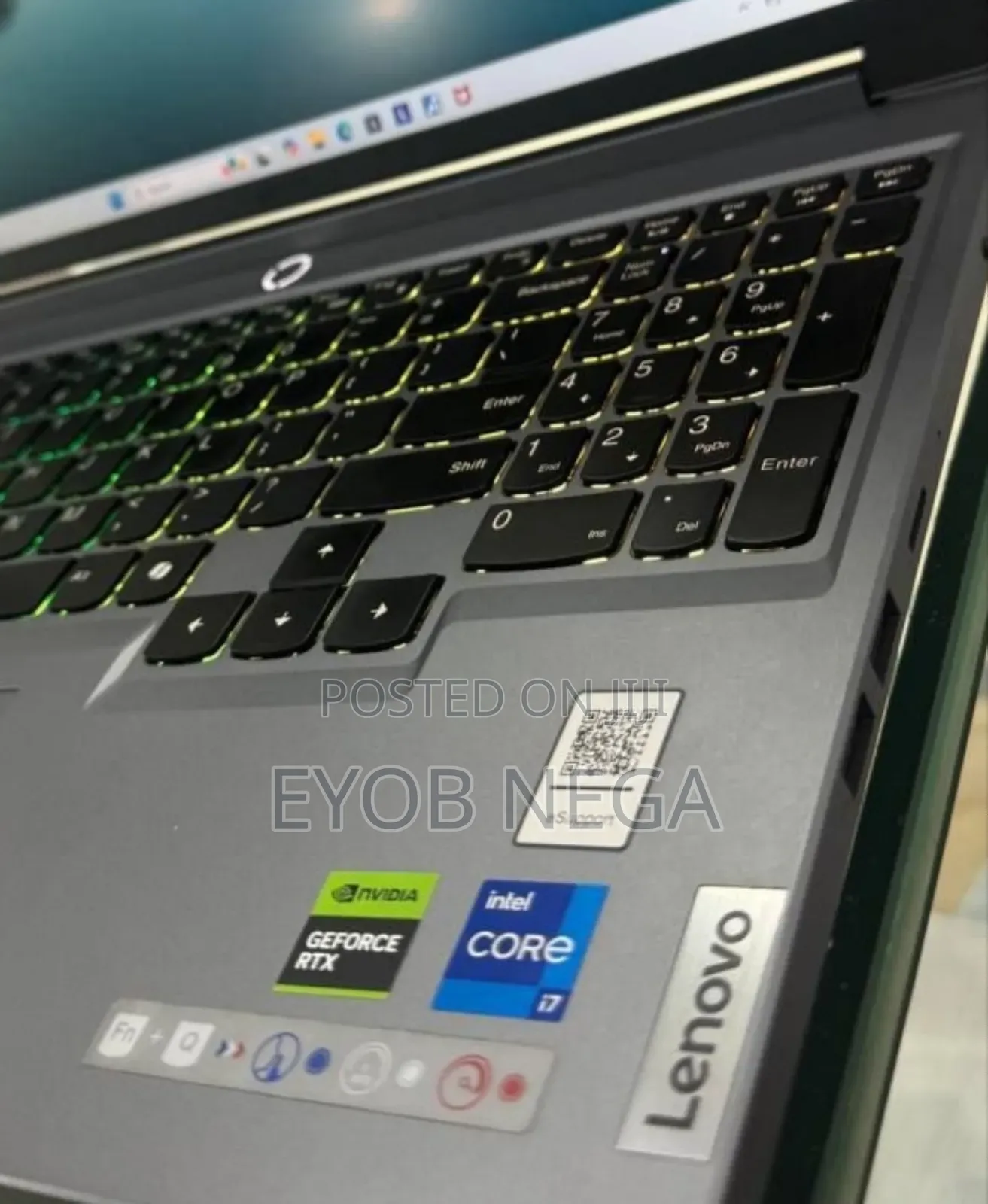 New Laptop Lenovo Legion 5 16GB Intel Core I7 SSD 1T