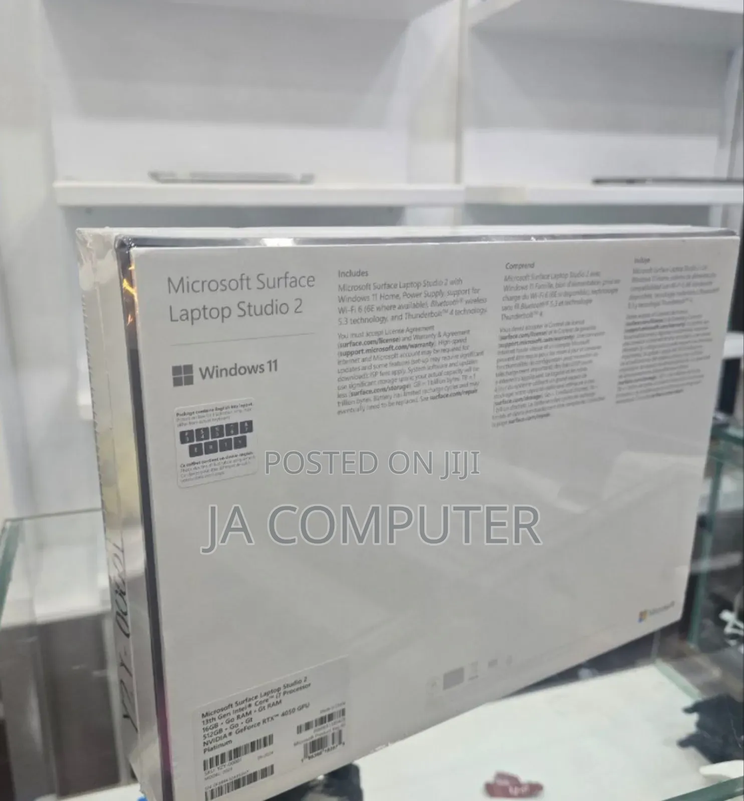 New Laptop Microsoft Surface Laptop Studio 16GB Intel Core i7 SSD 512GB