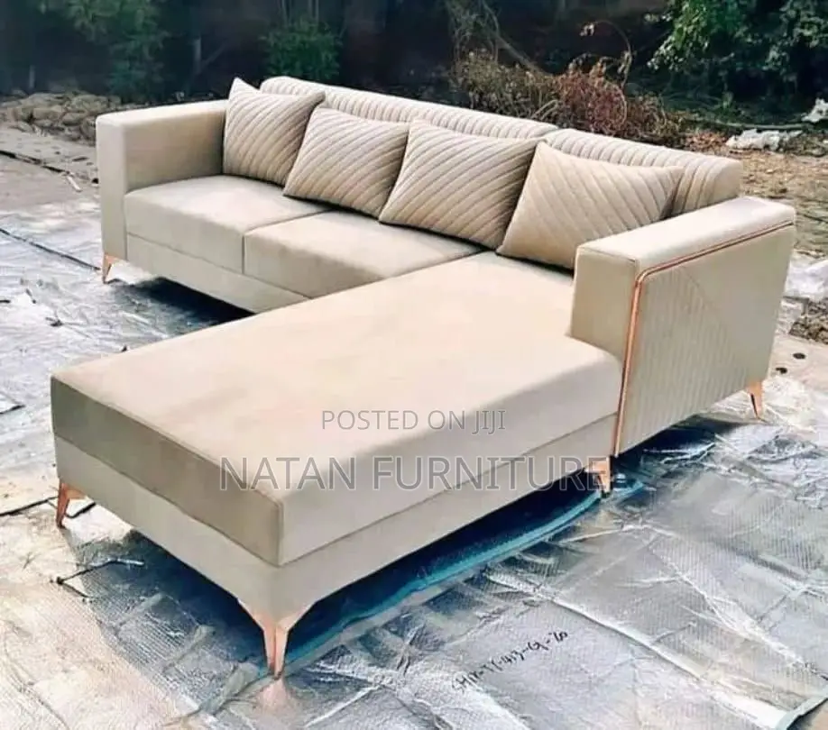 L Shape Corner Sofas Set in Modern Style With High Quality Sponge