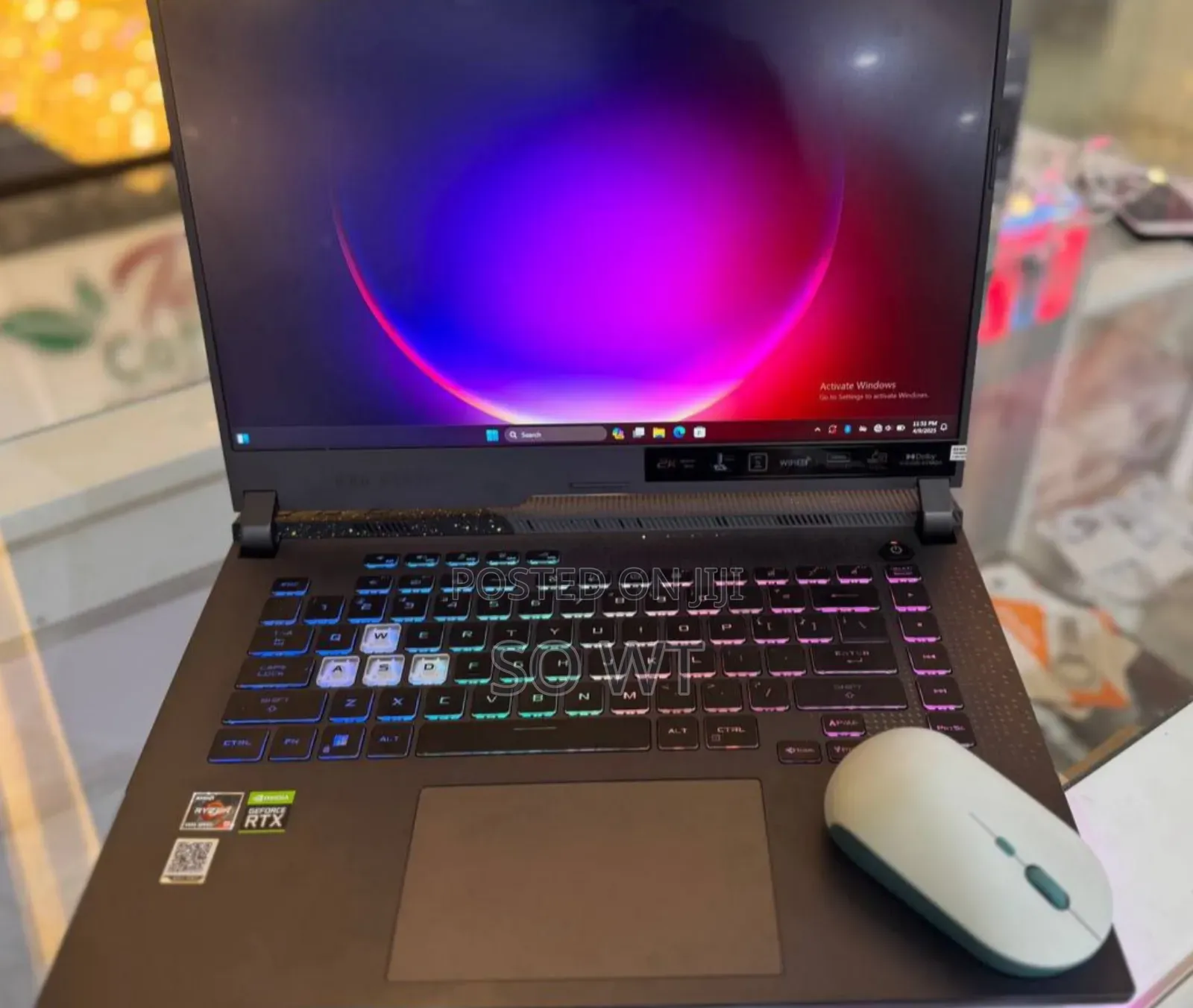 New Laptop Asus ROG Strix G15 16GB AMD Ryzen 9 SSD 1T