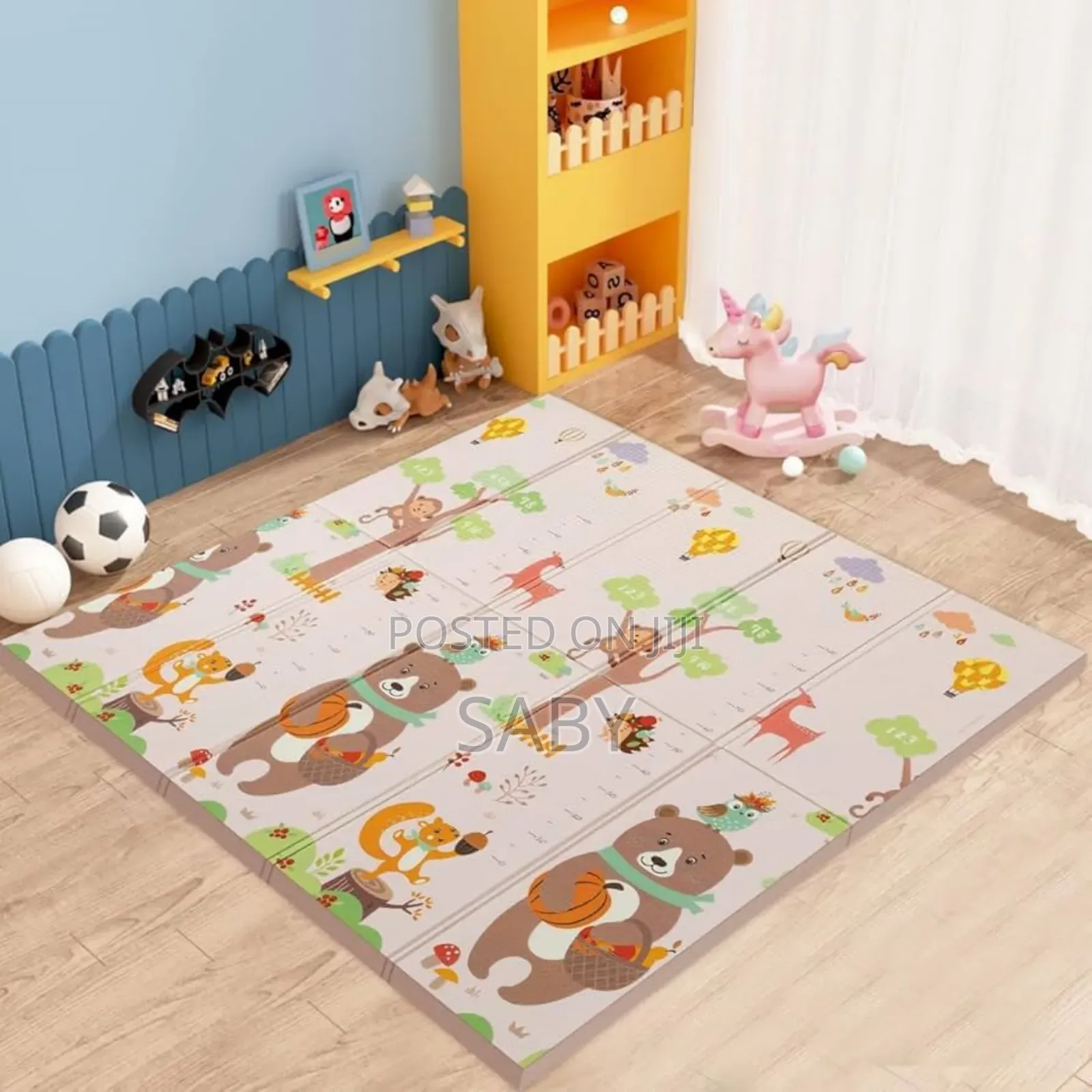Waterproof Kids Play Mat – Soft, Foldable Easy to Clean!