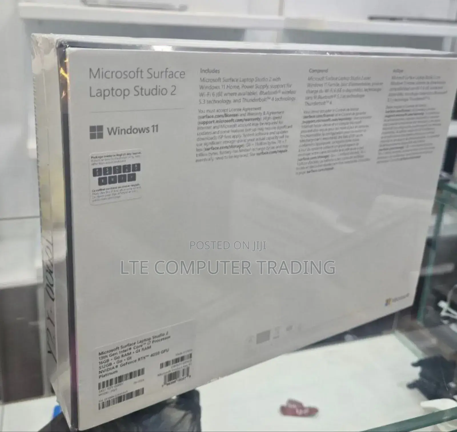 New Microsoft Surface Laptop Studio 2 16GB Intel Core I7 SSD 512GB