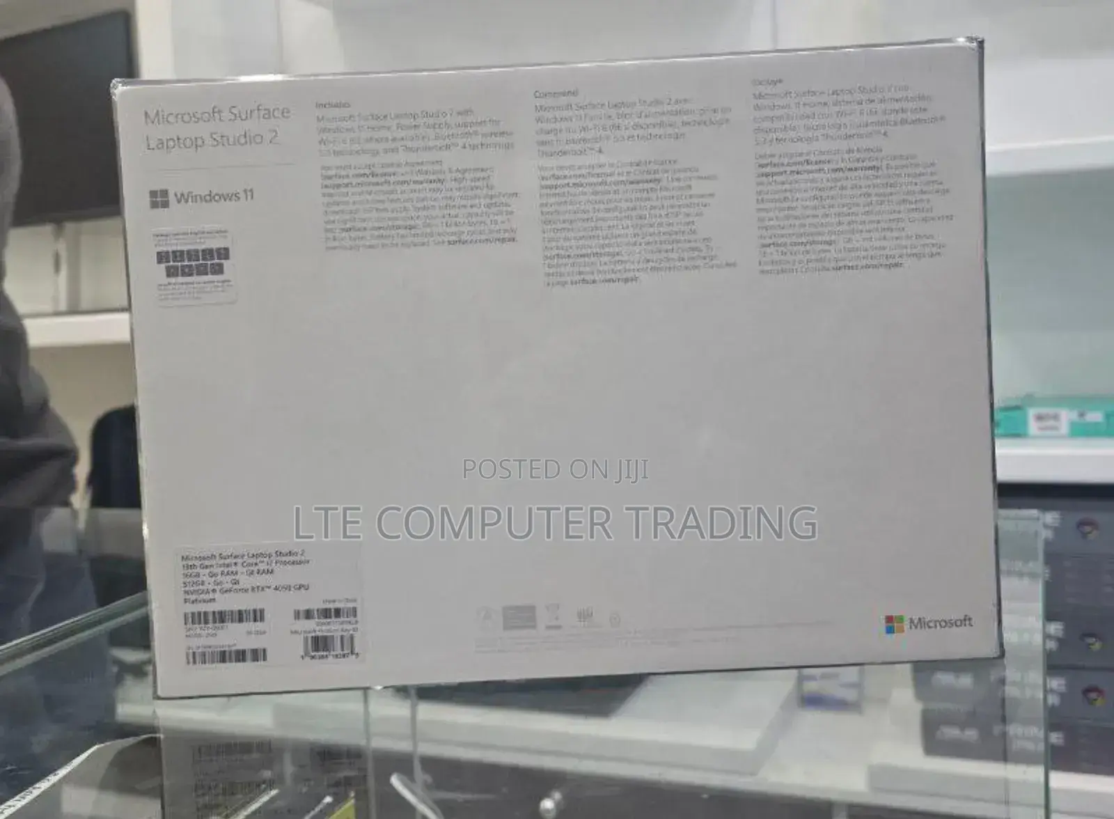 New Microsoft Surface Laptop Studio 2 16GB Intel Core I7 SSD 512GB