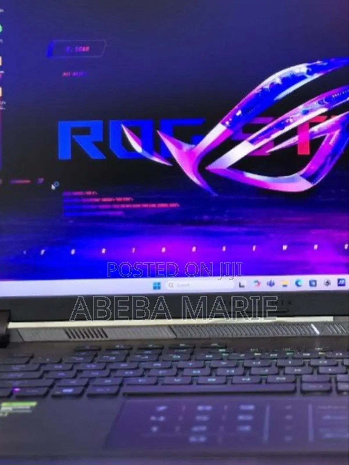 New Laptop Asus ROG Strix SCAR II 16GB Intel Core I9 HDD 1T
