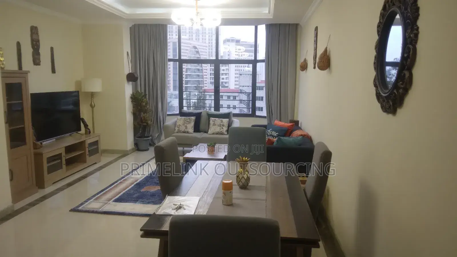 Furnished 2bdrm Apartment in Noah, Bole for rent