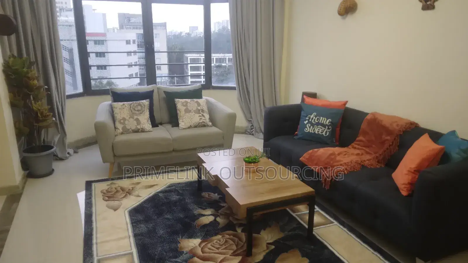 Furnished 2bdrm Apartment in Noah, Bole for rent