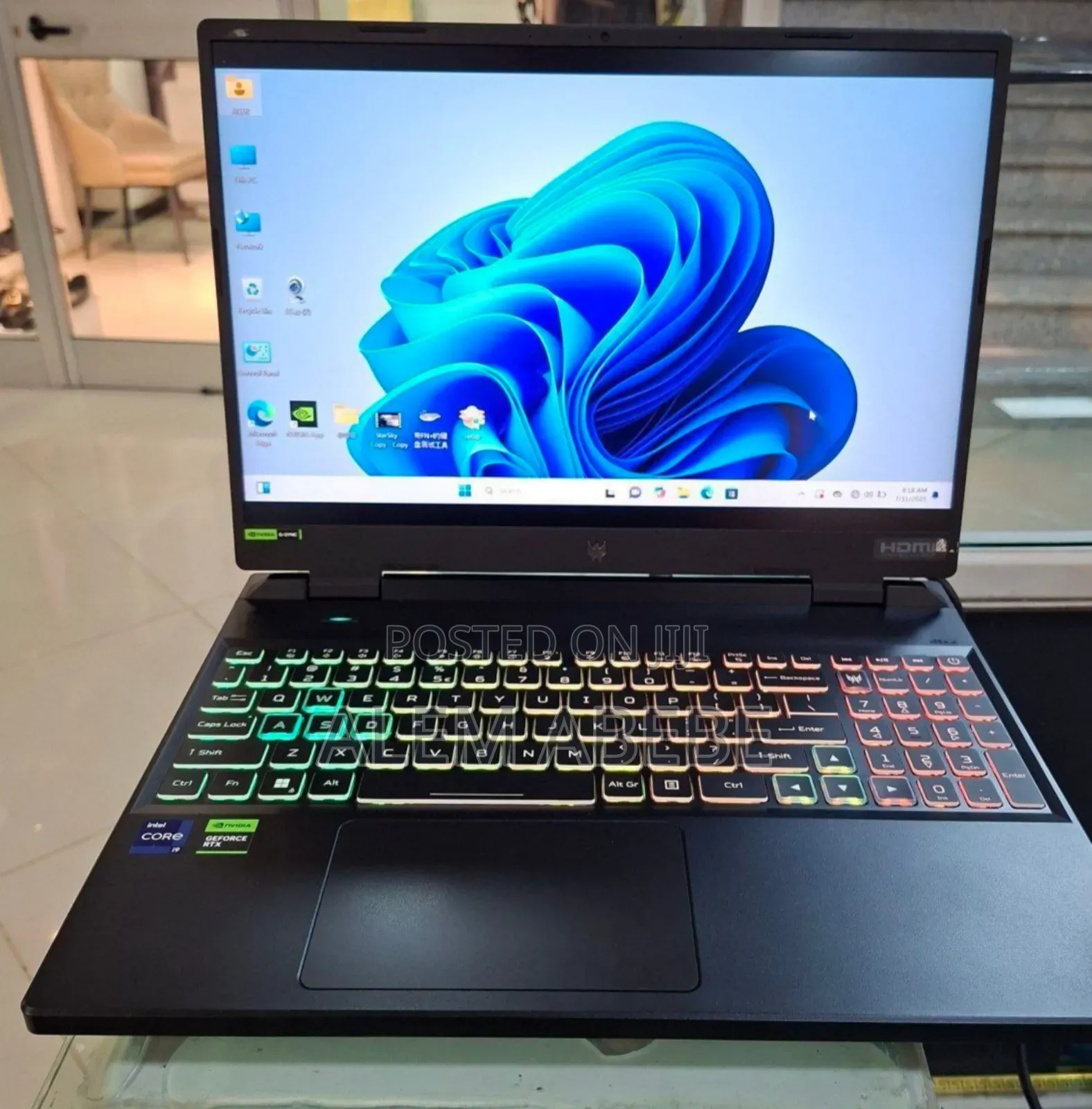 New Laptop Acer Predator Helios 300 16GB Intel Core I9 SSD 1T