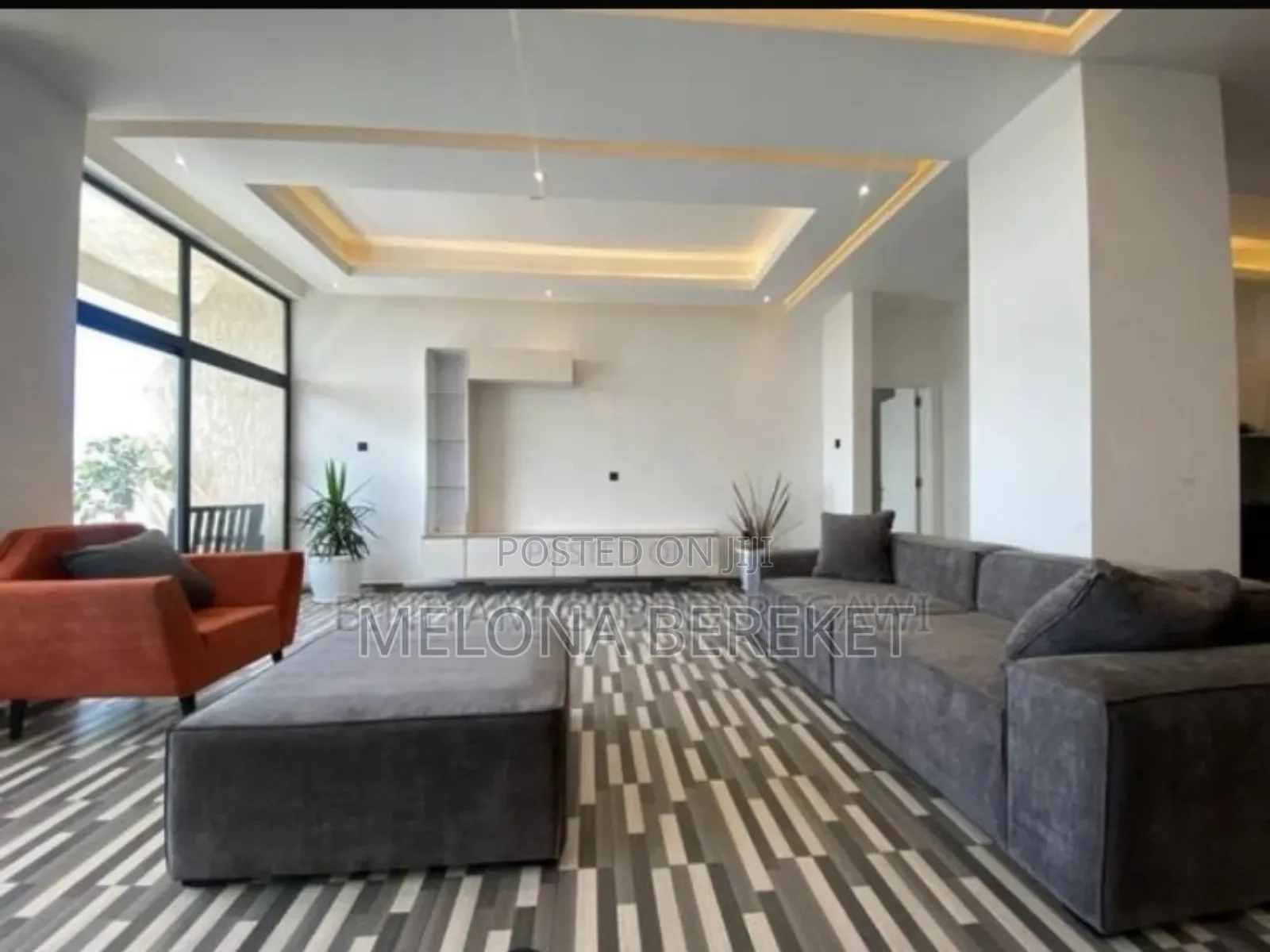 Furnished 5bdrm Apartment in Apartment, Yeka for rent