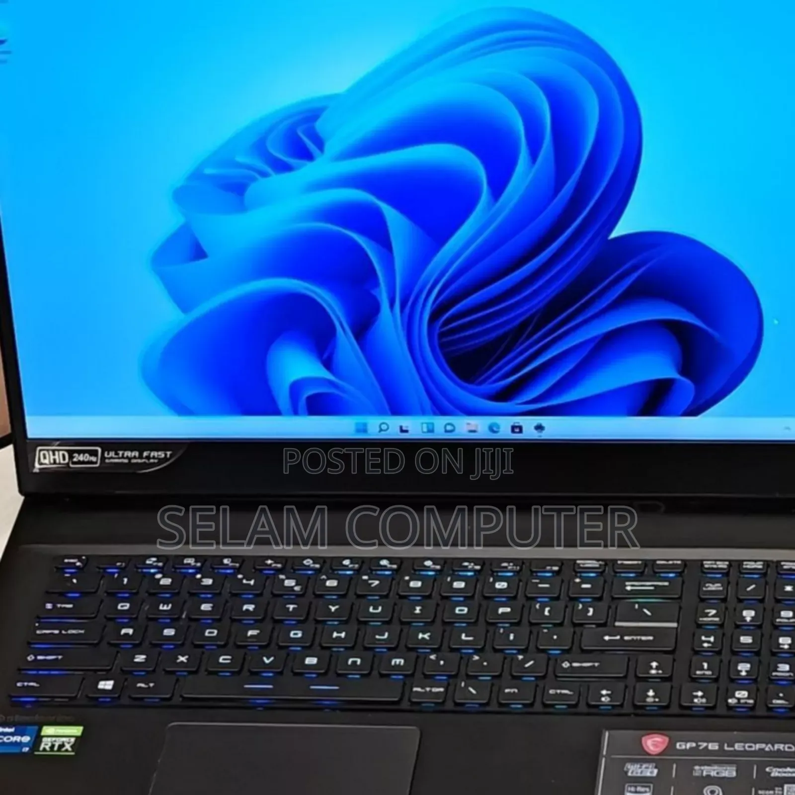 New Laptop MSI GF63 16GB Intel Core I7 SSD 512GB