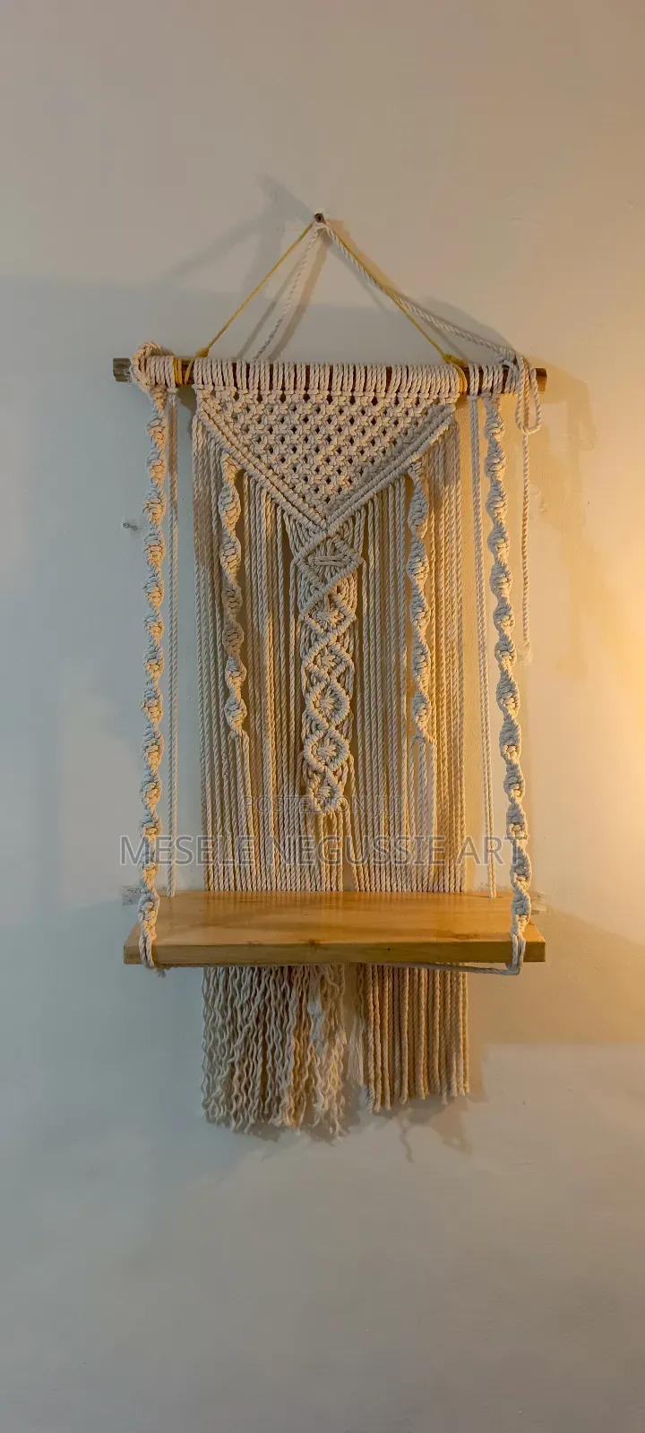 Macrame Shelf
