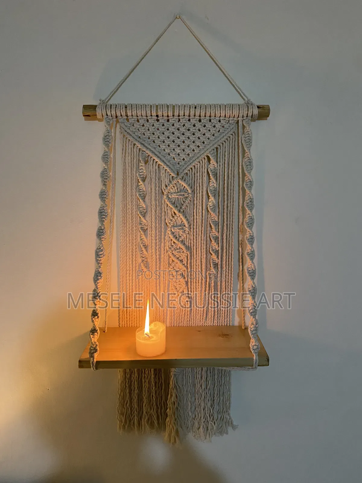 Macrame Shelf