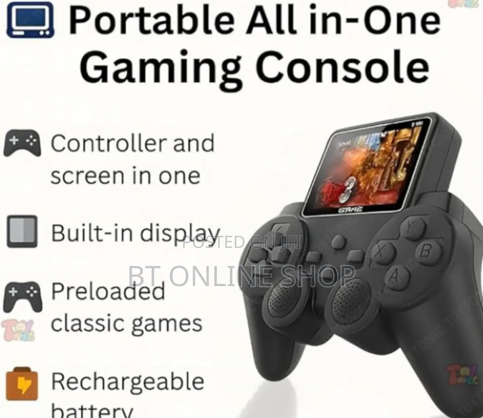 500-in-1 Kids Retro Game Player