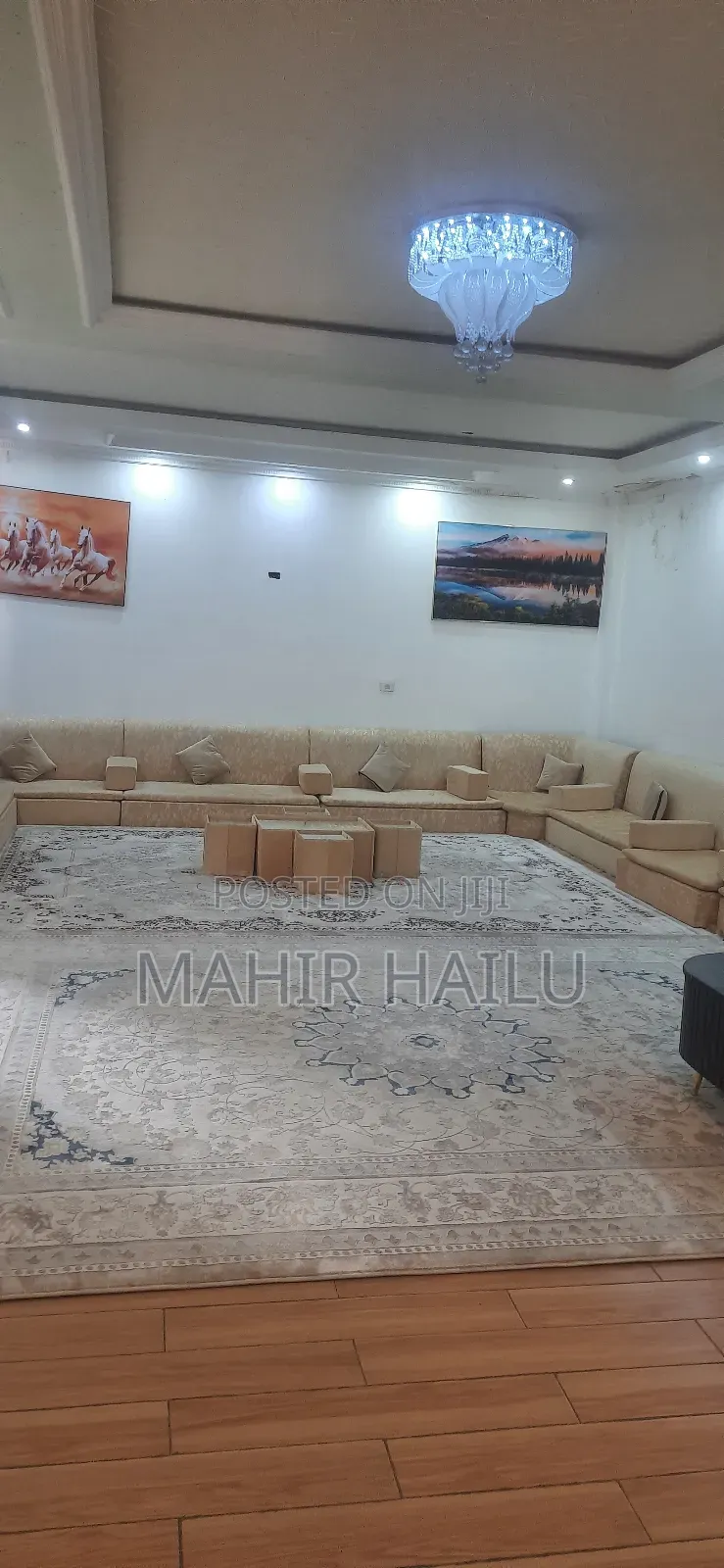 Furnished 9bdrm House in Real, Bole for rent