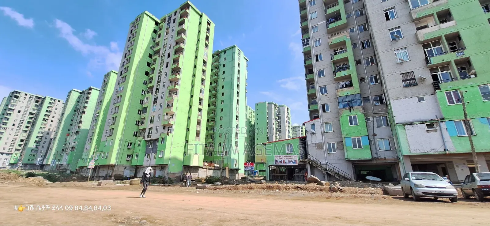 3bdrm Condo in 40/60 Condominium, Yeka for sale