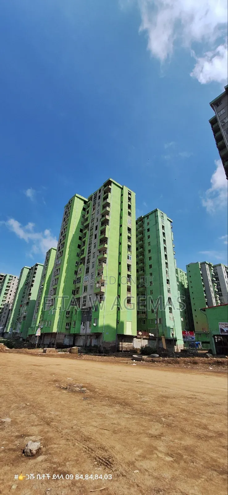 3bdrm Condo in 40/60 Condominium, Yeka for sale