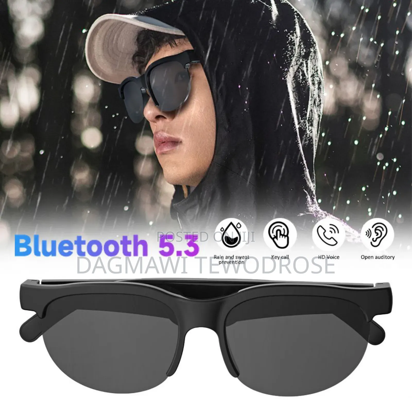 Glasses Wireless Headset