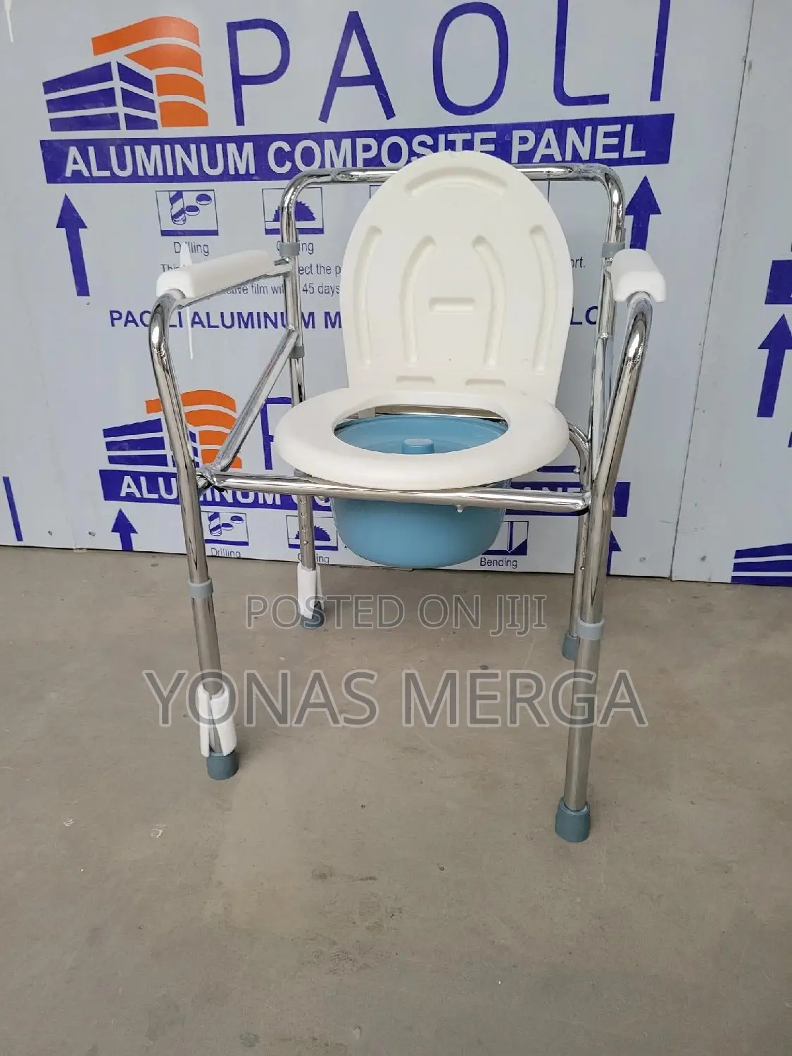Commode Chair₩¥Toilet Chair፪℥Multi- Chair傘§Plastic for the Seat Bucket