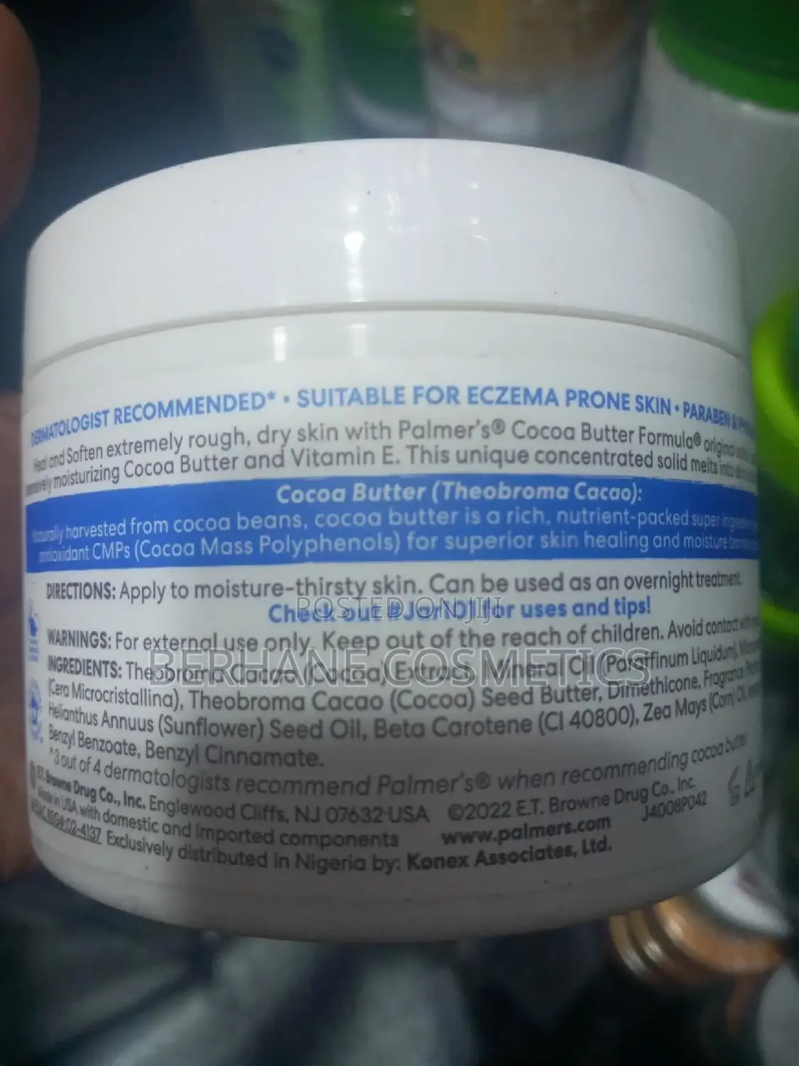 Palmers Cocoa Butter for Smoother Skin