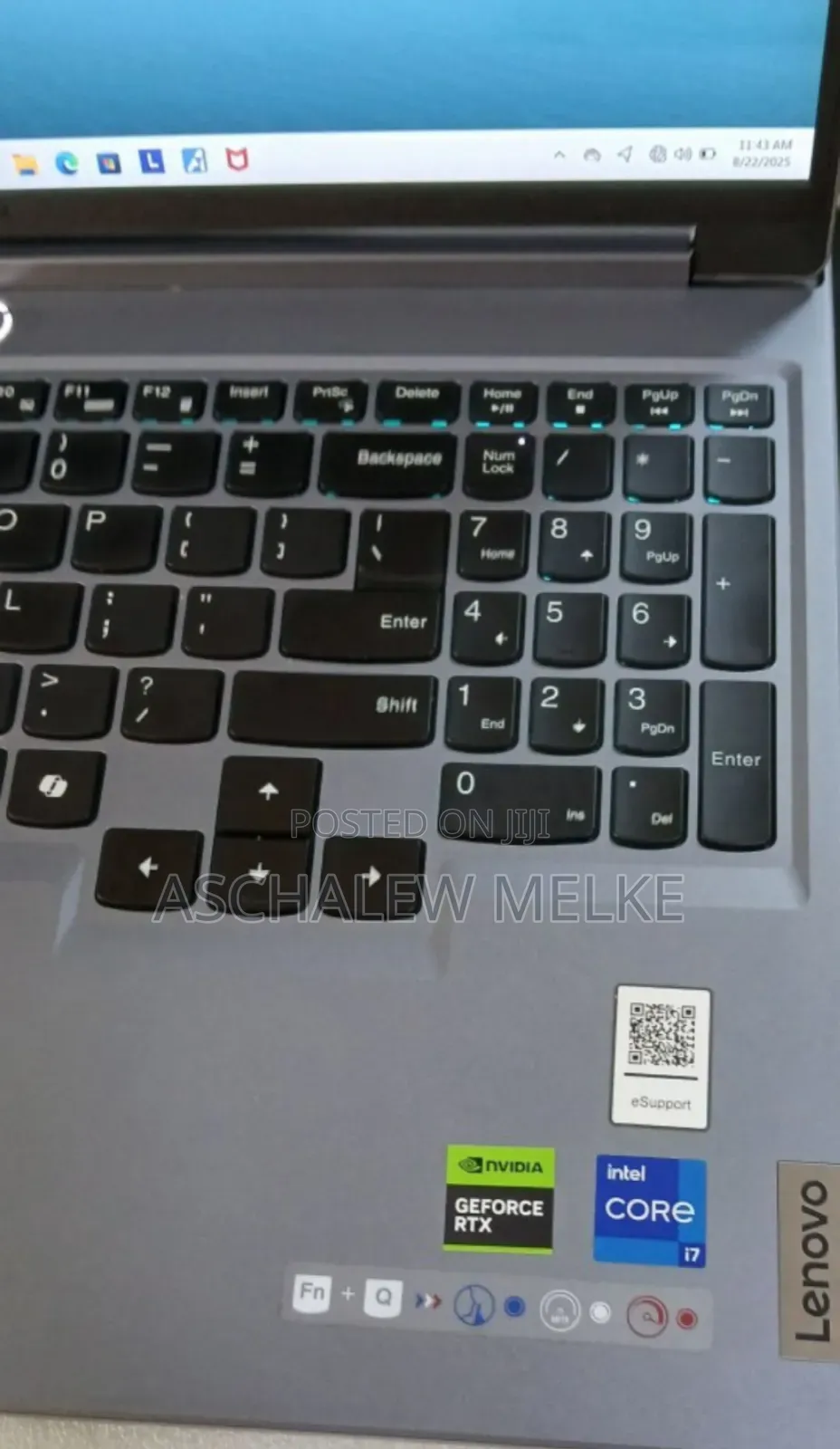 New Laptop Lenovo Legion 5 16GB Intel Core I7 SSD 1T