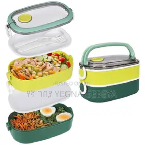 Multifunctional 2-compartment Lunch Box