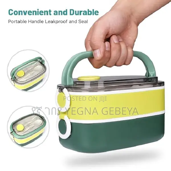 Multifunctional 2-compartment Lunch Box