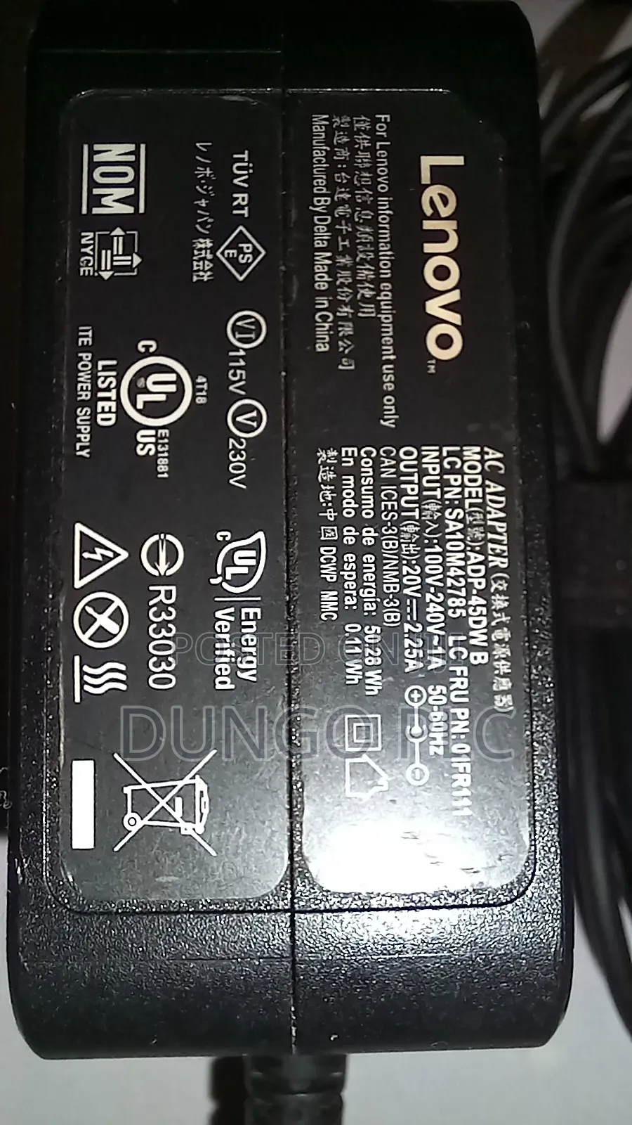 Lenovo Charger
