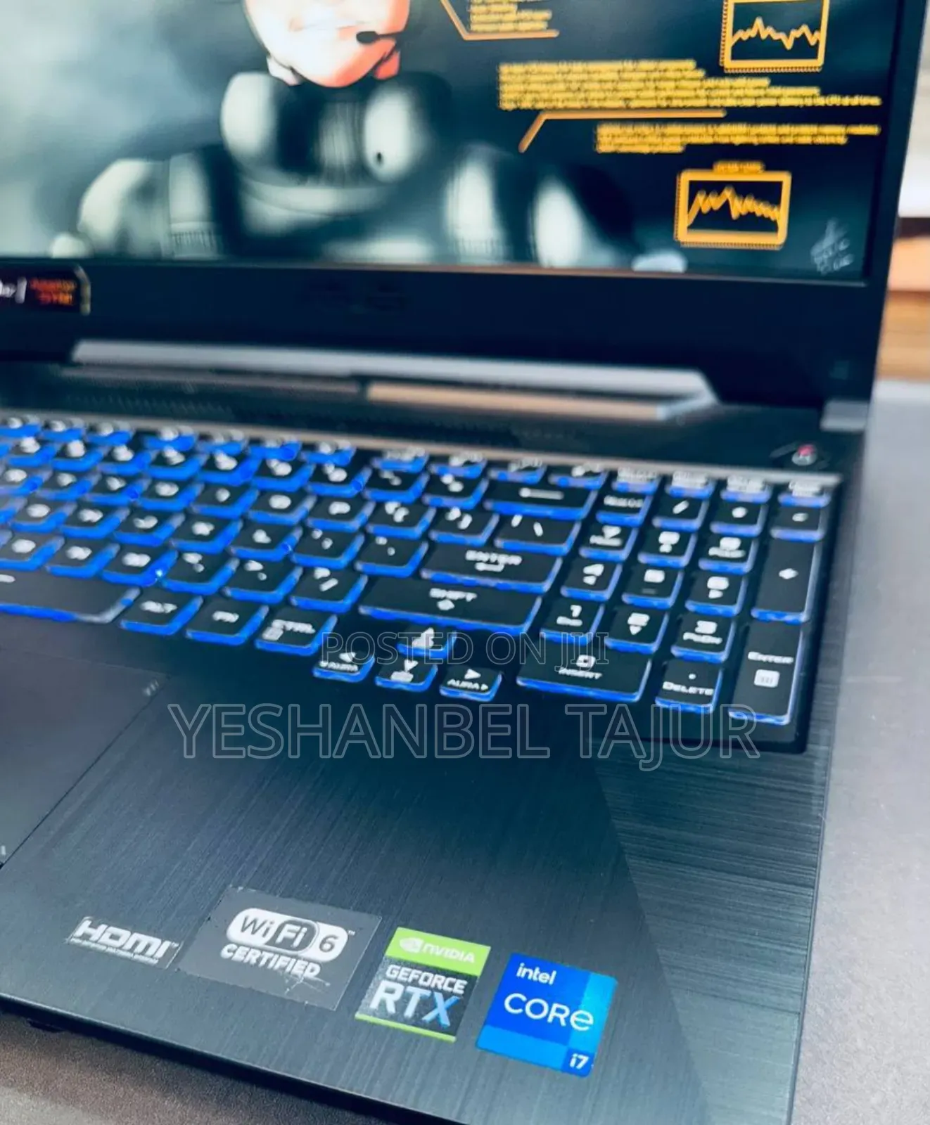 New Laptop Asus TUF Gaming A15 16GB Intel Core I5 SSD 512GB