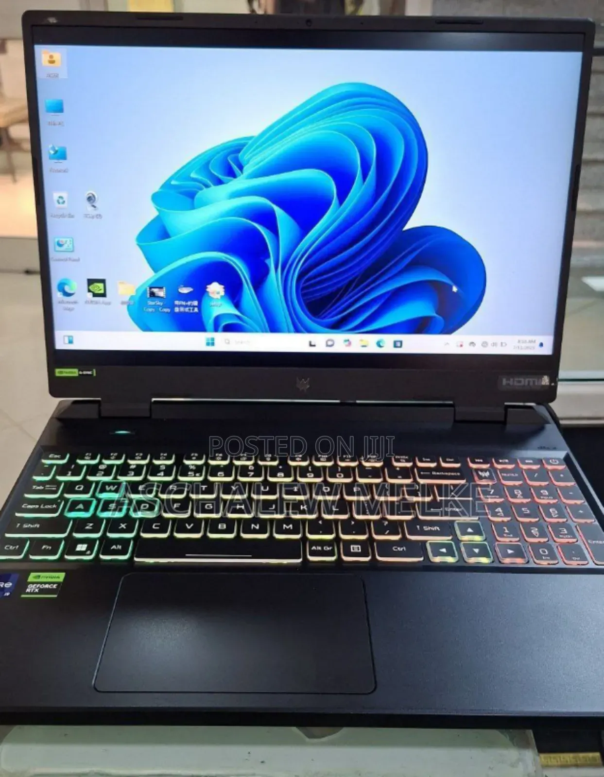 New Laptop Acer Predator Helios 300 16GB Intel Core I9 SSD 1T