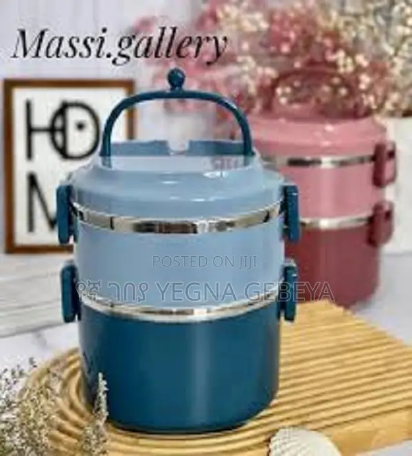 500ml Stainless Steel Lunch Box – Compact Durable