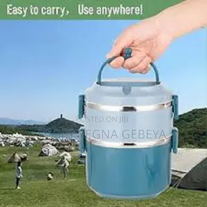 500ml Stainless Steel Lunch Box – Compact Durable