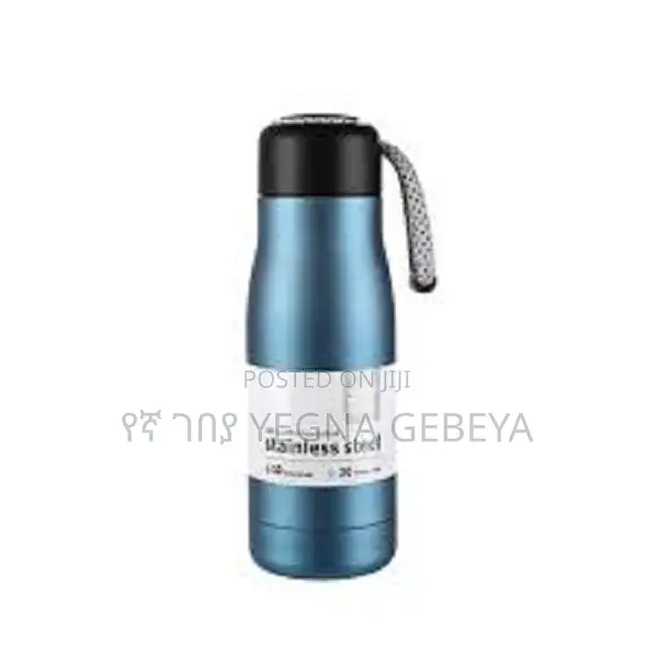 Small Stainless Steel Water Bottle With Rope Handle