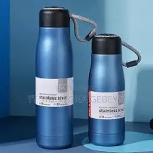 Small Stainless Steel Water Bottle With Rope Handle
