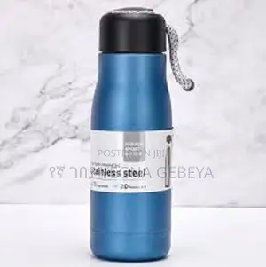 Small Stainless Steel Water Bottle With Rope Handle