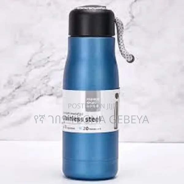 Small Stainless Steel Water Bottle With Rope Handle