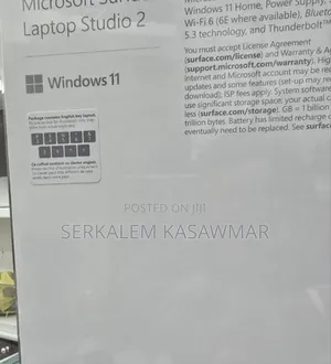 New Laptop Microsoft Surface Laptop 2 16GB Intel Core I7 SSD 512GB