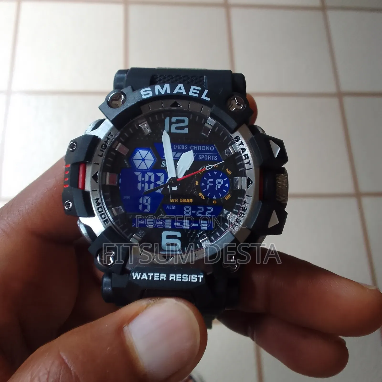 Smael Men Watches 50m Waterproof 8072