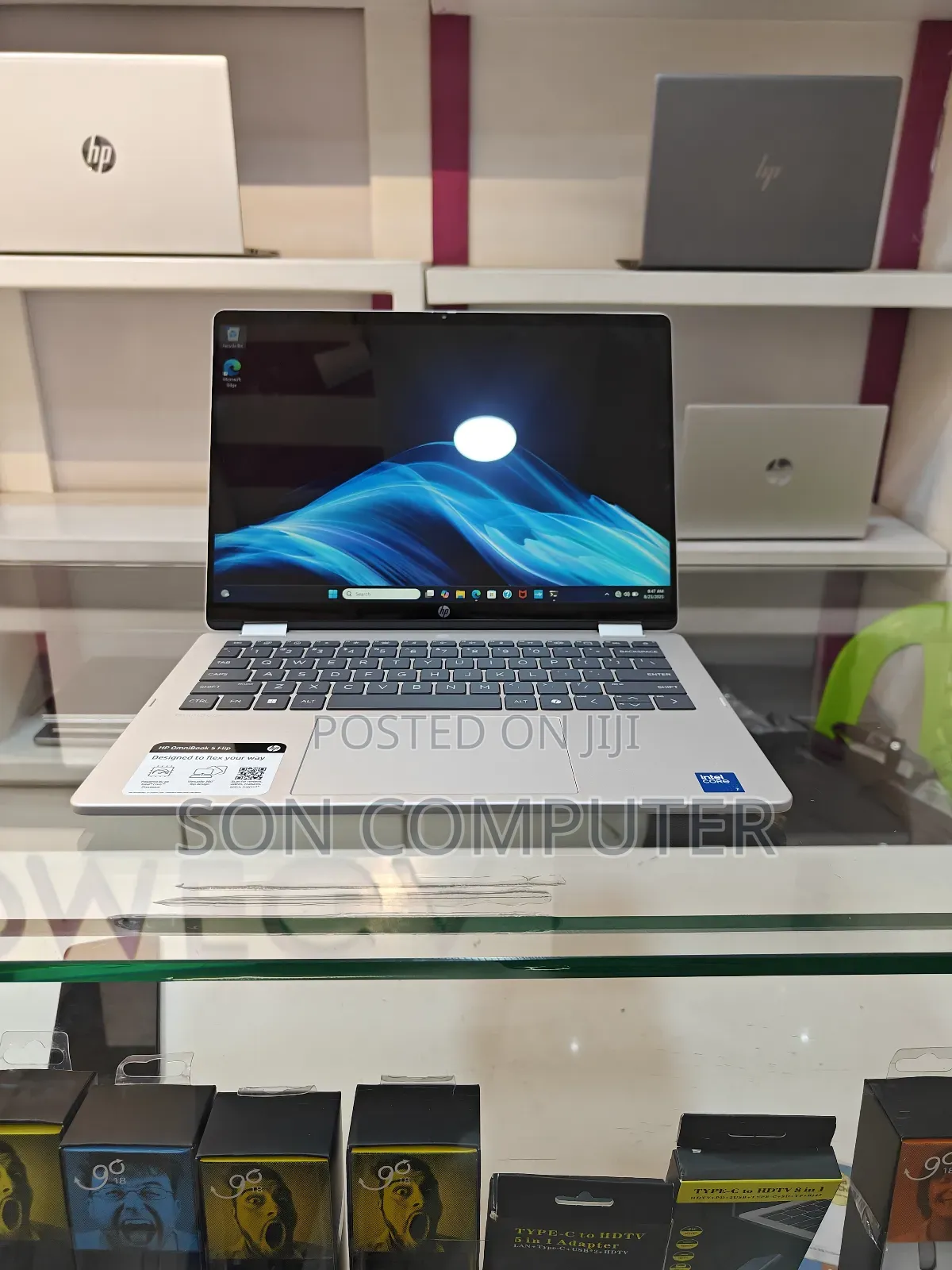 New Laptop HP OmniBook 5 Flip 16GB Intel Core Ultra 7 SSD 512GB