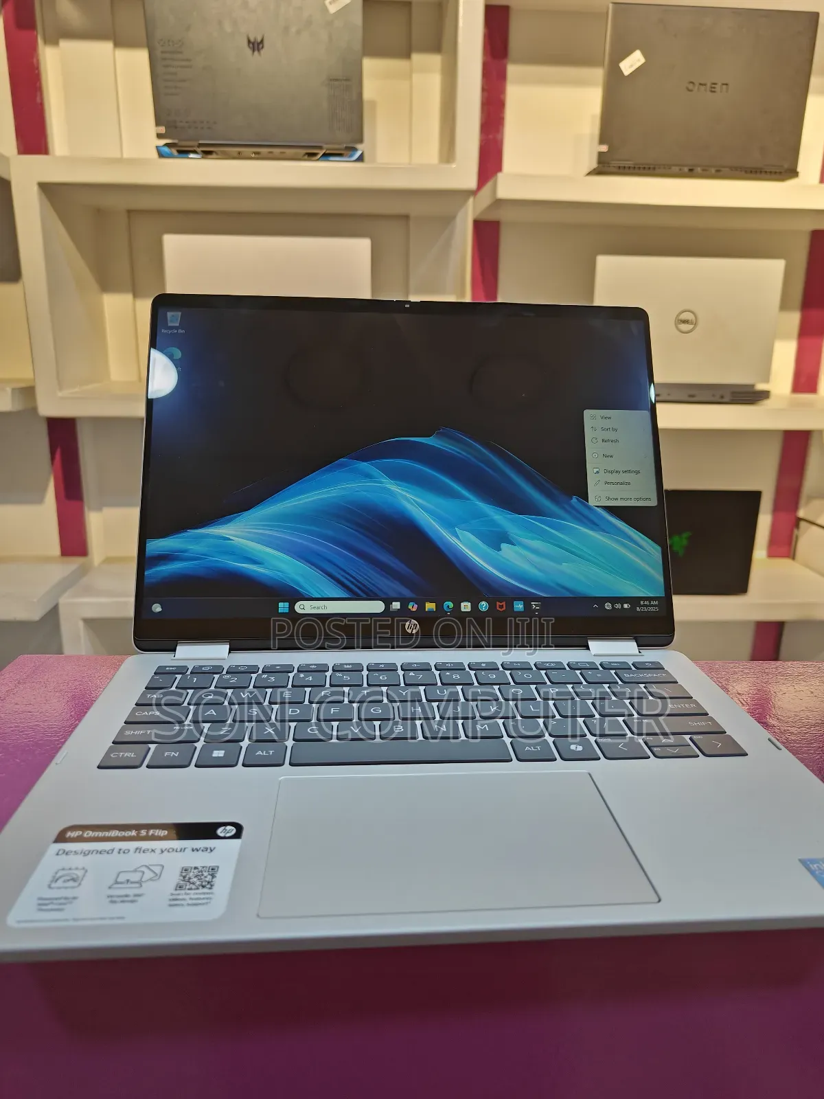 New Laptop HP OmniBook 5 Flip 16GB Intel Core Ultra 7 SSD 512GB