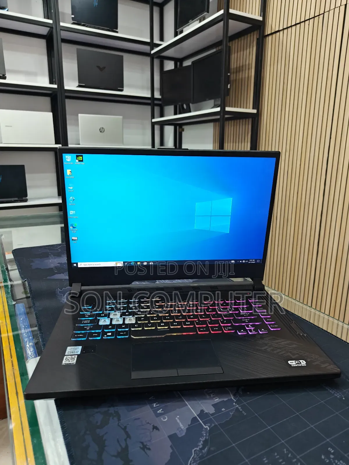 New Laptop Asus ROG Strix G15 G512 16GB Intel Core I7 SSD 512GB