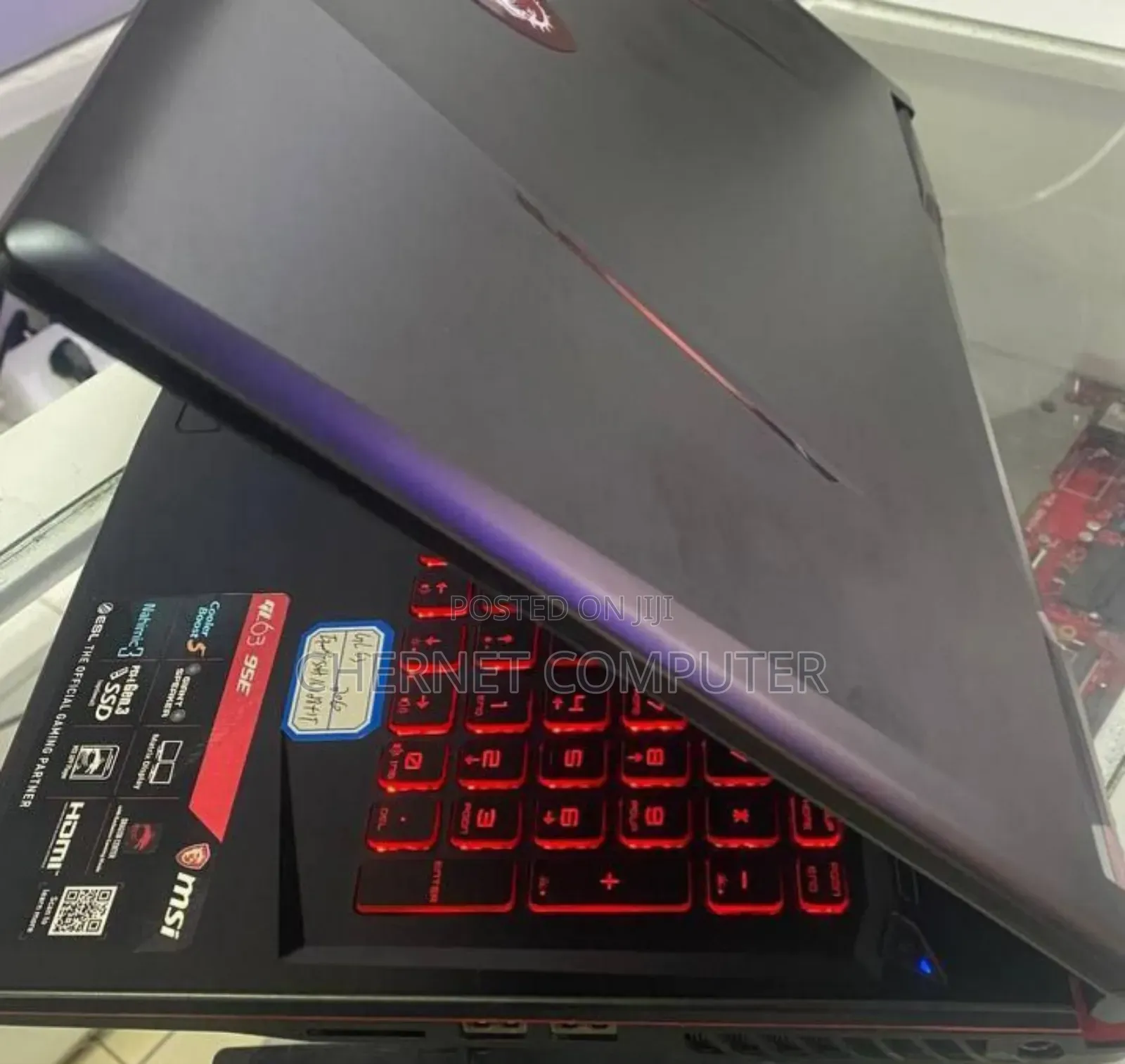 New Laptop MSI 16GB Intel Core I7 SSD 512GB