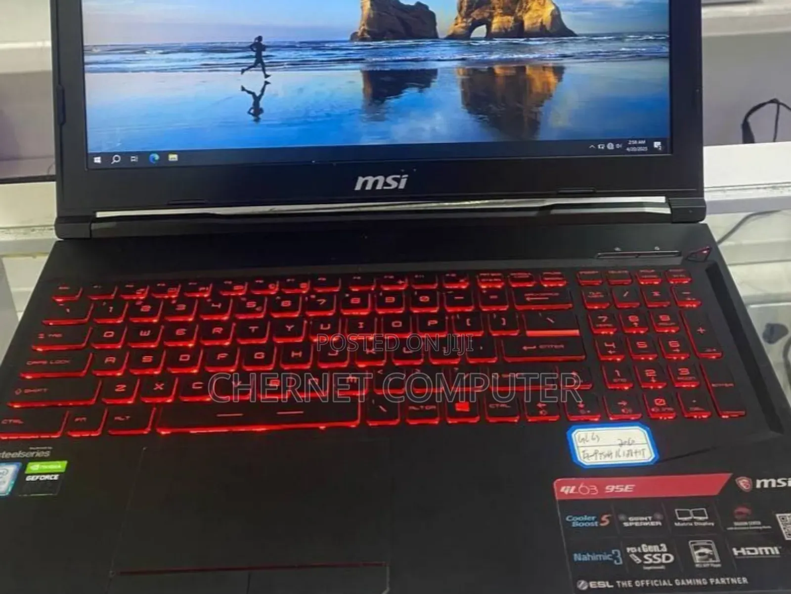 New Laptop MSI 16GB Intel Core I7 SSD 512GB