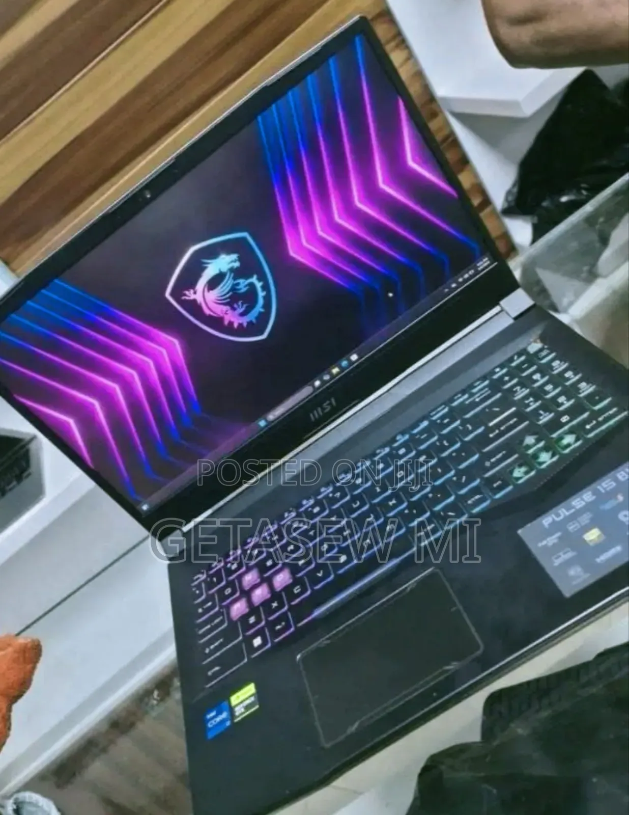 New Laptop MSI Pulse GL66 16GB Intel Core I7 SSD 1T