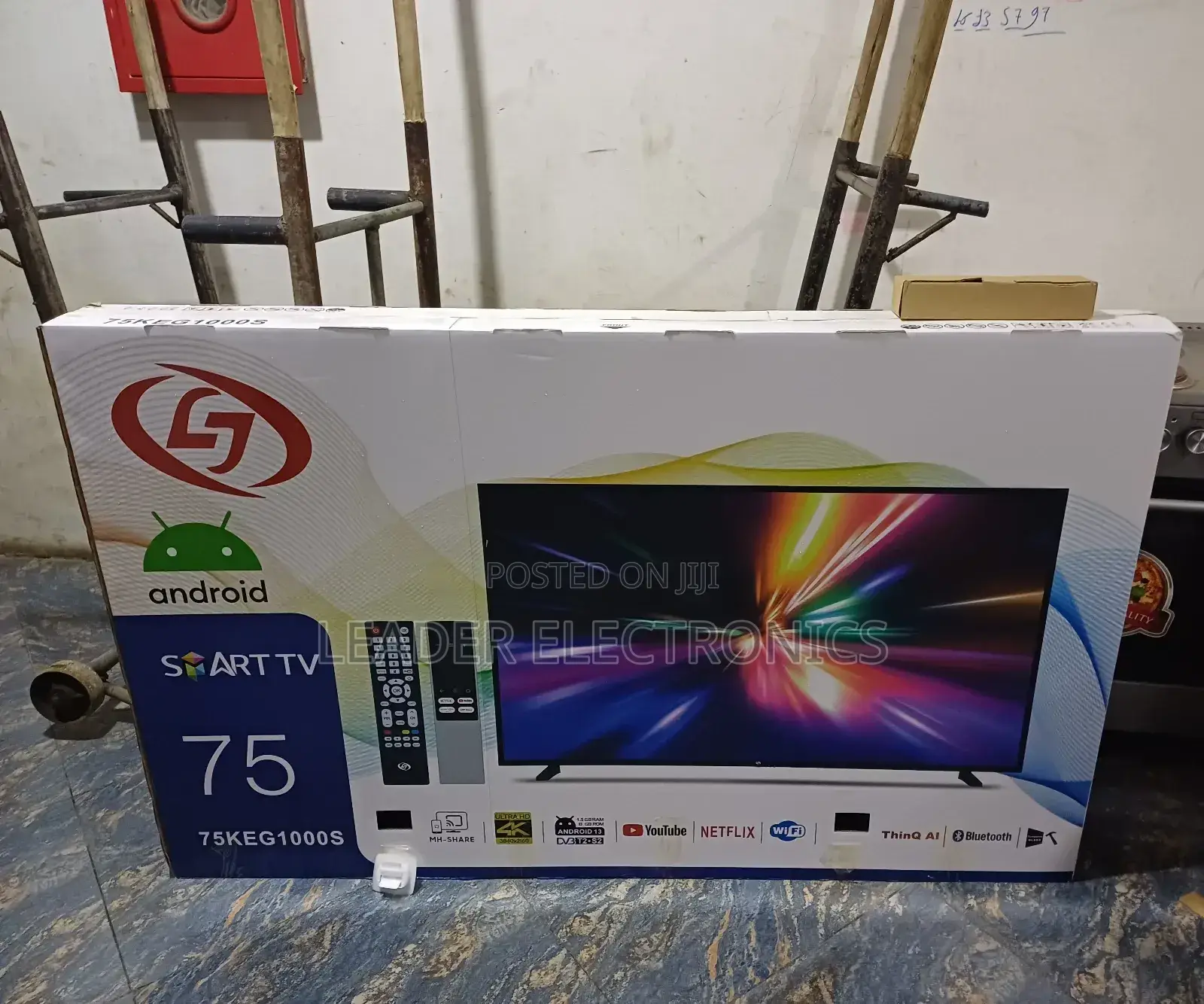 Lj Tv 75" Smart Android Tv New Arrival 2025 Big Discount
