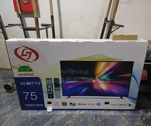 Photo - Lj Tv 75" Smart Android Tv New Arrival 2025 Big Discount