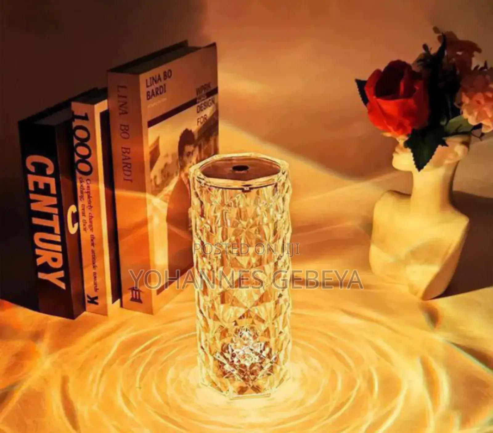 Rose Diamont Table Lamp